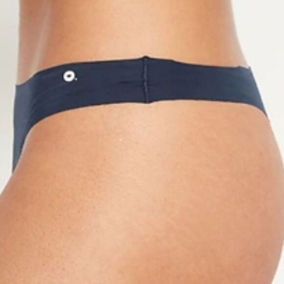 Medium old navy Low-Rise No-Show Thong Color navy women essential basic intimate - Picture 9 of 15